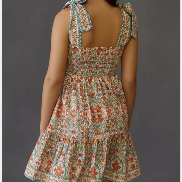 Shoshanna Faye Embroidered Mini Dress - Picture 3 of 14